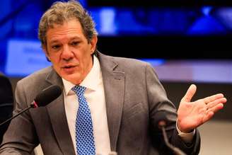 O ministro Fernando Haddad (Fazenda)