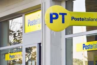 Agência da Poste Italiane, empresa de serviço postal da Itália