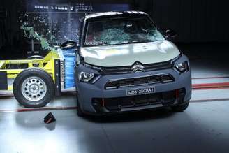 Citroën Basalt zera teste do Latin NCAP