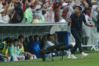 Abel Ferreira evitou tecer grandes reclamações à arbitragem após duelo com o Flamengo.