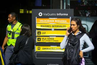 Linha 4 do Metrô, em São Paulo, apresentou falhas