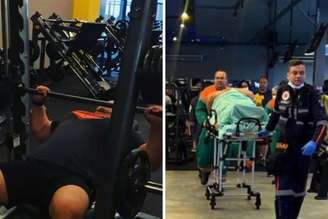 Thiego, personal trainer que sofreu lesão em academia