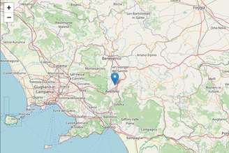 Tremor de terra aconteceu na província de Avellino, na Campânia