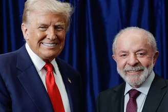 Donald Trump e Luiz Inácio Lula da Silva
