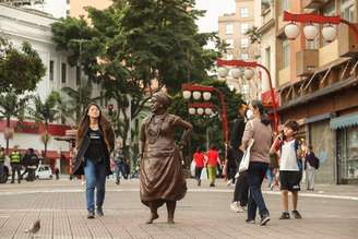 Bairro da Liberdade, no centro de São Paulo