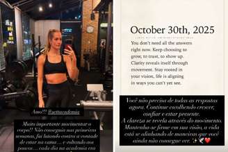 Schynaider Moura postou mensagem reflexiva ao mostrar volta aos treinos