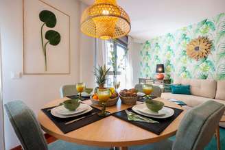 Uma mesa de jantar redonda ou oval é mais benéfica do que um modelo similar com cantos retos: ganho energético