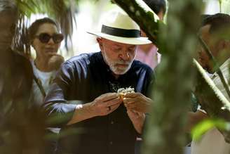 Brazilian President Lula visits the Amazon