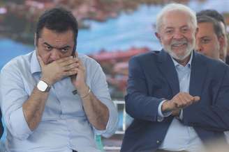 PKINIT - 02/04/2024 - RJ - LULA / NITERÓI - Evento de lançamento das obras de dragagem do Canal São Lourenço em Niterói, com a presença do presidente Lula , Governador do Rio Claudio Castro e outras autoridades. FOTO : Pedro Kirilos/Estadão