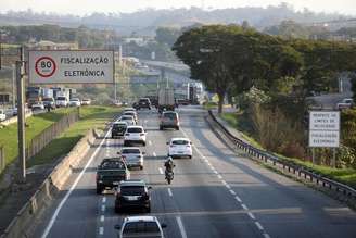 Trecho da Rodovia Regis Bittencourt, sob concessão da Arteris