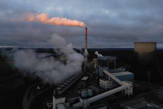 Usina termelétrica de Candiota III, no Rio Grande do Sul. REUTERS/Diego Vara     TPX IMAGES OF THE DAY