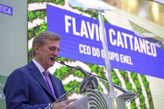 O CEO do Grupo Enel, Flavio Cattaneo