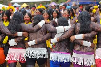 O Acampamento Terra Livre (ATL), a maior assembleia dos povos e organizações indígenas do Brasil: na Amazônia Legal maioria vive fora de áreas demarcadas