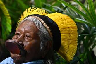 Cacique Raoni na COP30