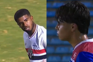 Meia do São Paulo acusa adversário do Fortaleza de racismo na Copa do Brasil Sub-20