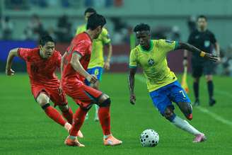 Seleção Brasileira contra a Coreia do Sul