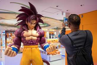 Loja da franquia 'Dragon Ball' em Tóquio