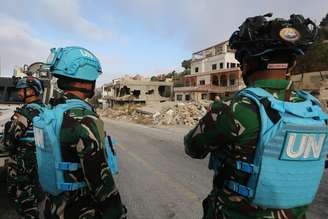 Força da ONU afirmou que tiros foram de metralhadora pesada
