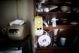 Moradora morreu neste apartamento em Yokohama e só foi encontrada após duas semanas