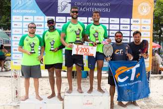 Pódio Open Masculina 