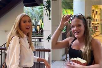 Ana Paula Siebert e Rafa Justus