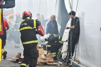 Incêndio parou as atividades na COP