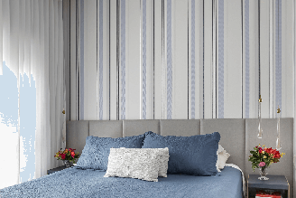 O papel de parede ajuda a renovar os ambientes Projeto: Cristiane Schiavoni |