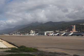 O Aeroporto Internacional Símon Bolivar, de Caracas, na Venezuela