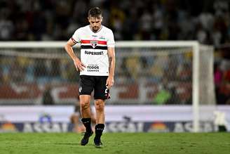 Rafael Tolói, do São Paulo, após derrota por 6 a 0 para o Fluminense