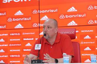 Coletiva do presidente do Inter Alessandro Barcellos - (Foto Ricardo Duarte/Internacional)