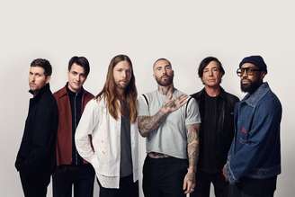 Antes do Rock in Rio, a banda Maroon 5 se apresenta em São Paulo