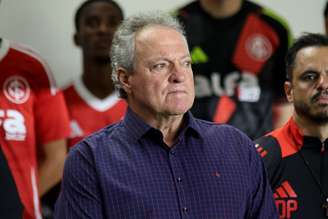 Abel Braga, treinador do Internacional, no duelo contra o São Paulo