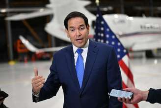 O secretário de Estado dos EUA, Marco Rubio
