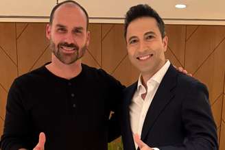 Eduardo Bolsonaro e Eli David