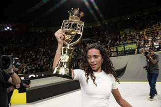 Rayssa Leal conquista tetracampeonato do SLS Super Crown neste domingo, 7, no Ginásio do Ibirapuera, em São Paulo