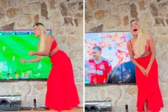 Renata Fan celebra vitória do Internacional