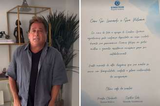 Leonardo, cantor | Boletim médico do artista