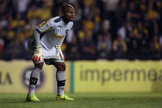 Jefferson em ação pelo Botafogo