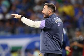 Davide Ancelotti durante o empate do Botafogo com o Cruzeiro 