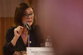 A presidente da Petrobras, Magda Chambriard