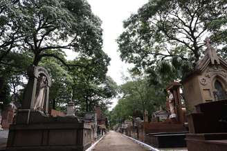 Cemitério da Consolação, na região central de São Paulo