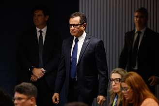 O ex-comandante da Marinha Almir Garnier, condenado a 24 anos de prisão por envolvimento na trama golpista.