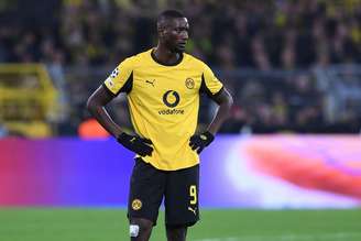 Serhou Guirassy (Borussia Dortmund) durante jogo contra o Bodo / Glimt, no dia 10.12.2025 