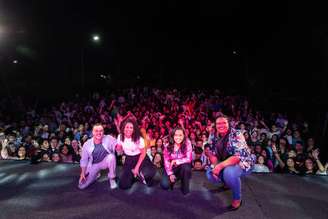 Da esquerda para a direita: João Daniel, Beatriz Marmelo, Nicole Luz e Alyne Lemos