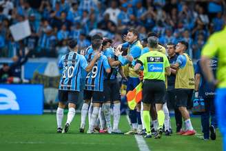 Grêmio x Palmeiras FOTO: LUCAS UEBEL/GREMIO FBPA
