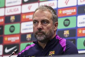 Hansi Flick, técnico do Barcelona 