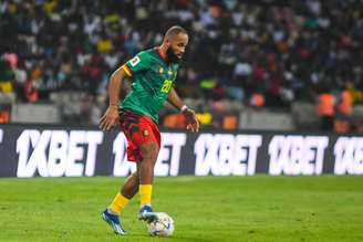Bryan Mbeumo (Camarões) durante jogo contra o Mauritius, no dia 17.11.2025 