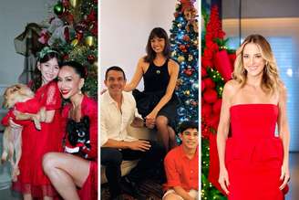 Sabrina Sato, Isis Valverde e Ticiane Pinheiro passam o Natal com a família