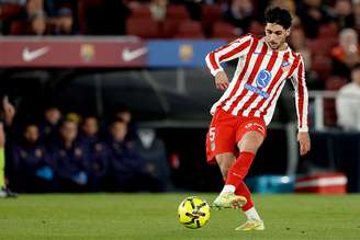 Johnny Cardoso em ação pelo Atlético de Madrid