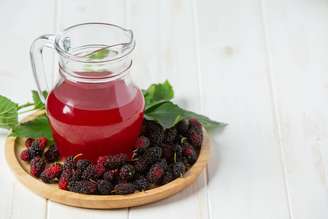 Chá de folha de amora